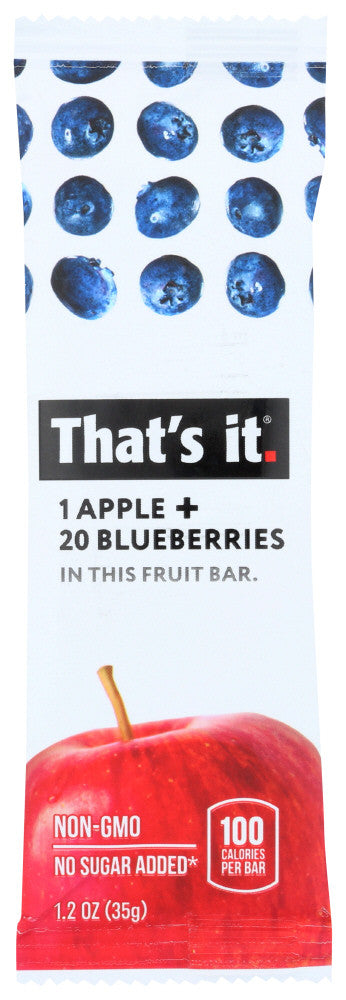 That's It Fruit Bar Apple & Blueberry (12x1.2 OZ)-0