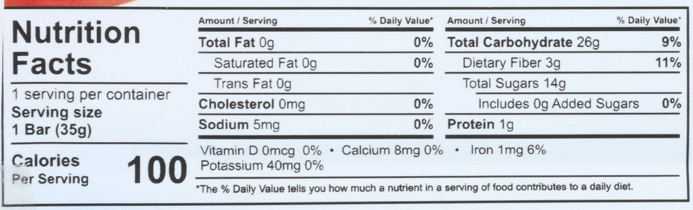 That's It Fruit Bar Apple & Blueberry (12x1.2 OZ)-1