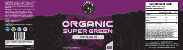 Super Green Organic Watermelon
