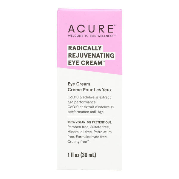 Acure - Eye Cream - Chlorella and Edelweiss Stem Cell