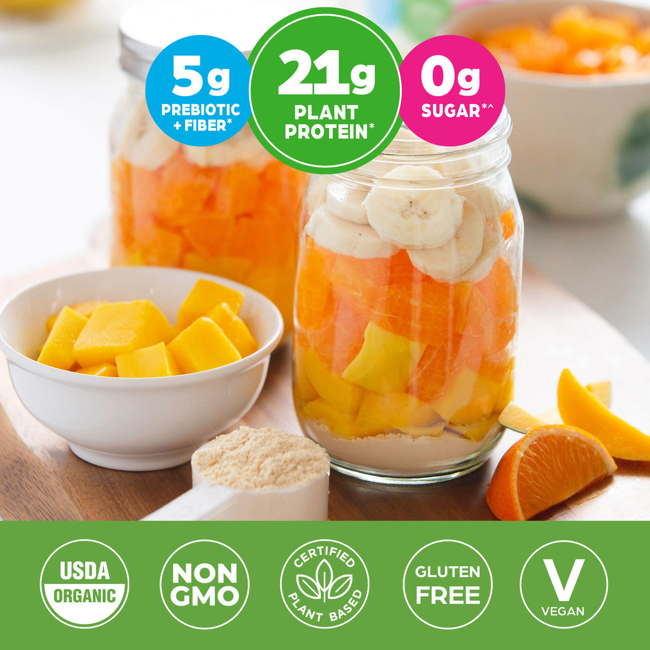 Orgain Sweet Vanilla Bean -2