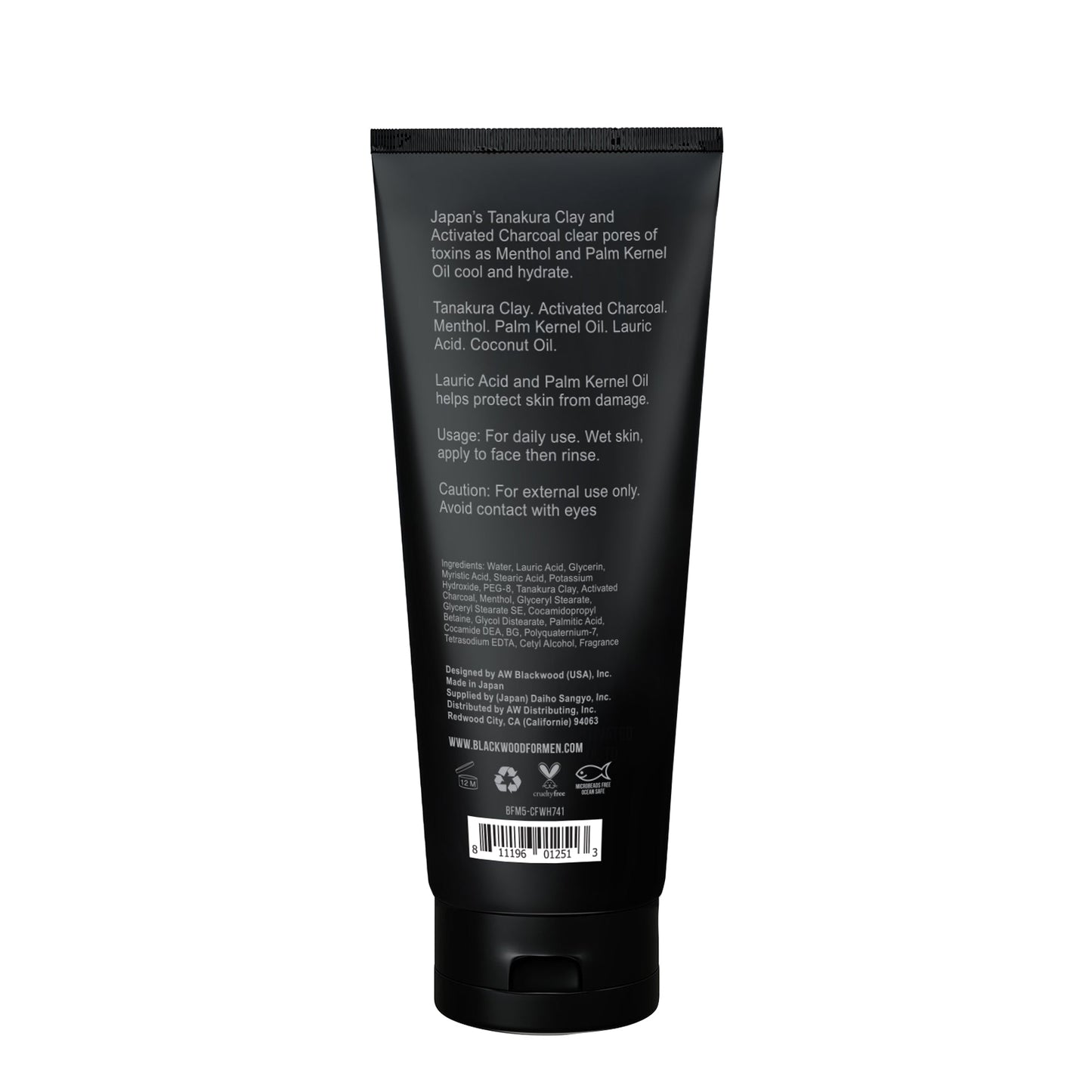 Blackwood For Men Cooling Clay Facial Wash for Men