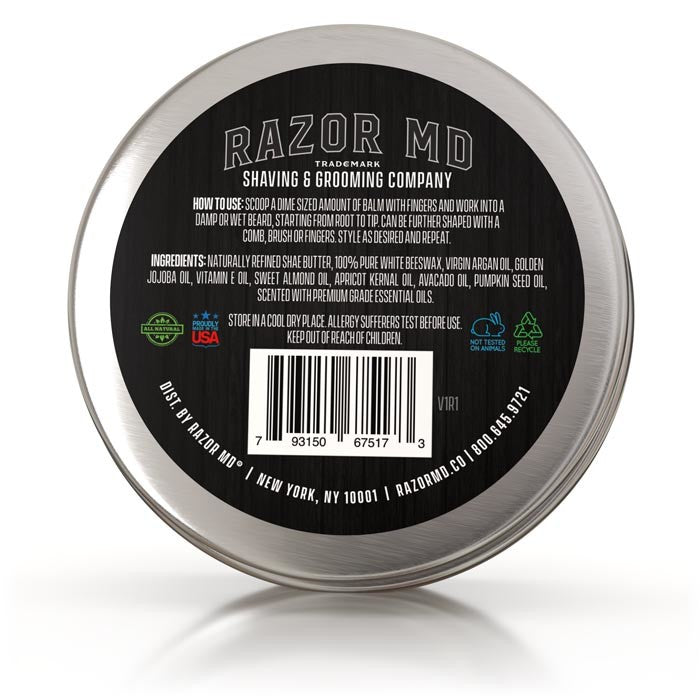 Beard Balm 2oz Citrus & Cedar