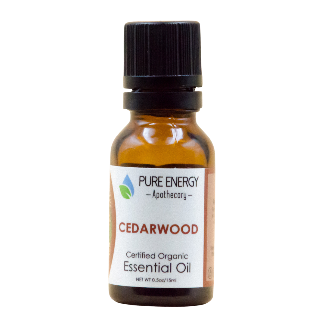 Essential Oil - Organic Cedarwood 0.5 oz