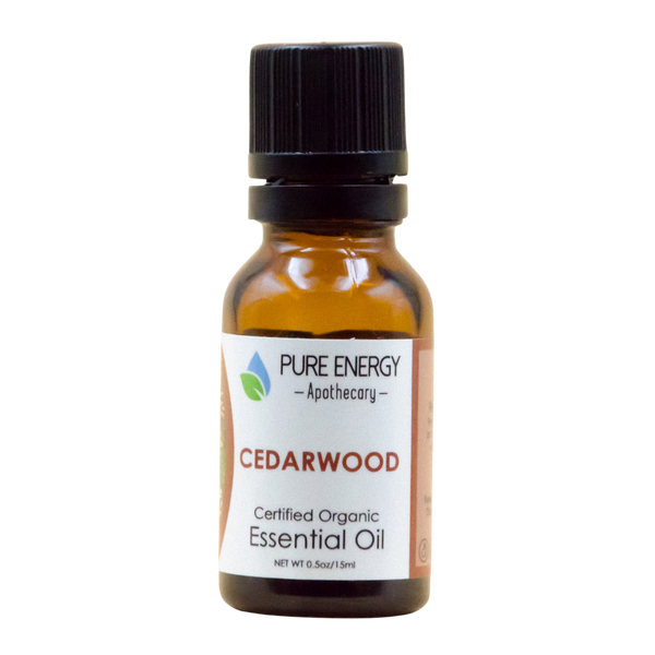 Essential Oil - Organic Cedarwood 0.5 oz