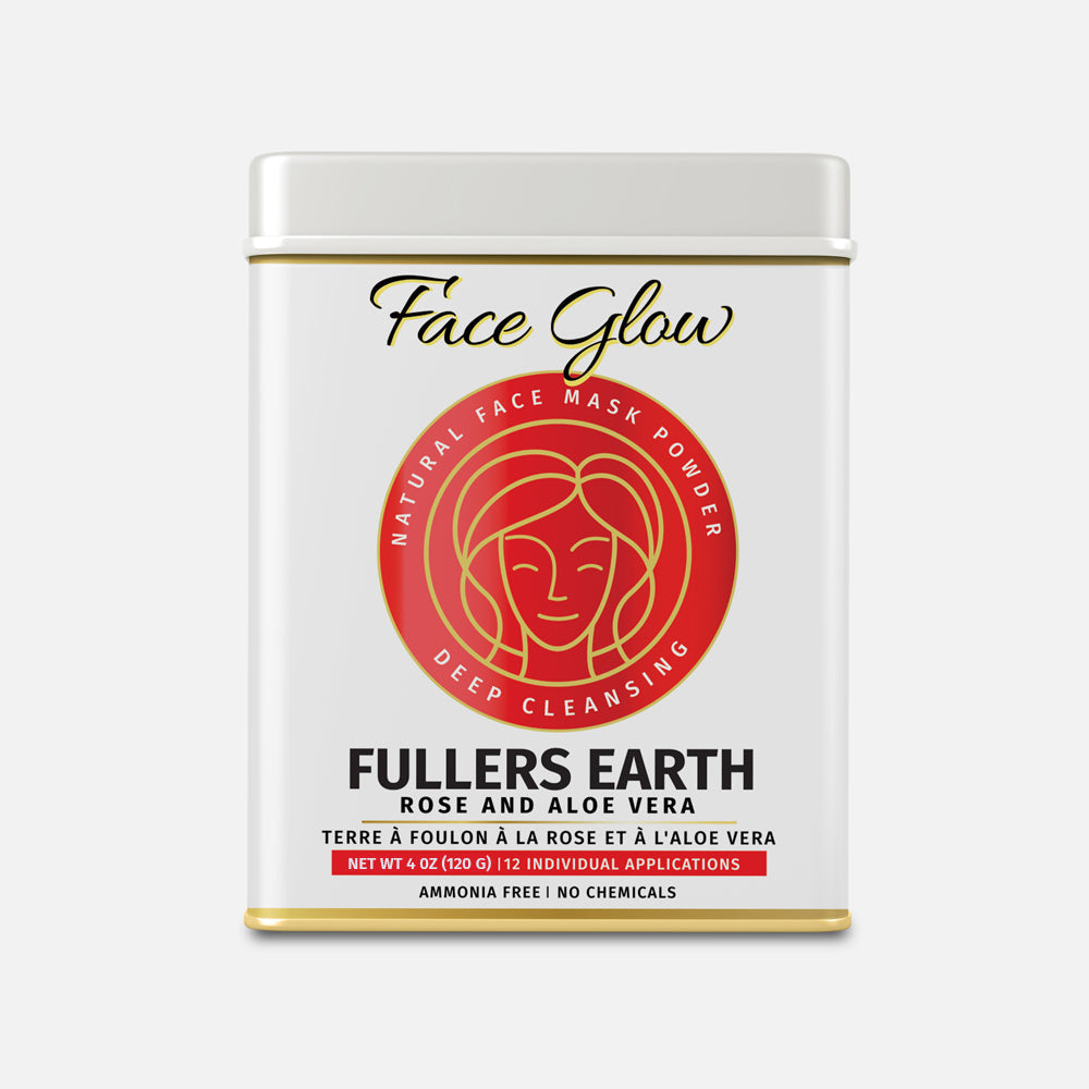 Face Glow- Fuller’s Earth w/ Rose & Aloe Vera-0