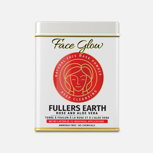Face Glow- Fuller’s Earth w/ Rose & Aloe Vera-0