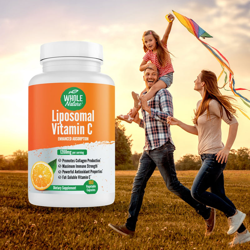 Whole Nature Liposomal Vitamin C 1200 mg Vegan Capsules