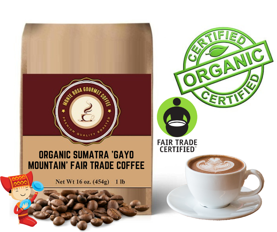 Organic Sumatra 'Gayo Mountain' Fair Trade Coffee-0