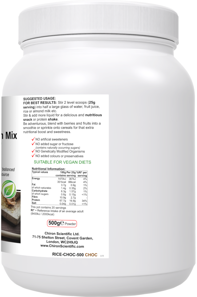 Chocolate Rice Protein Mix-4