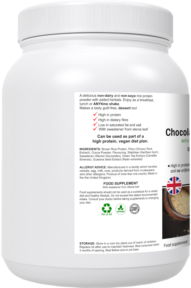 Chocolate Rice Protein Mix-2