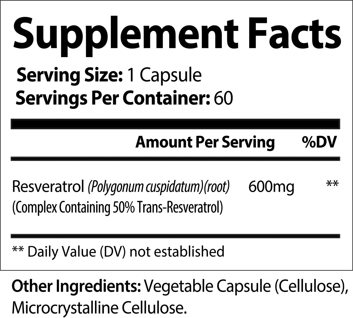 Resveratrol 300mg
