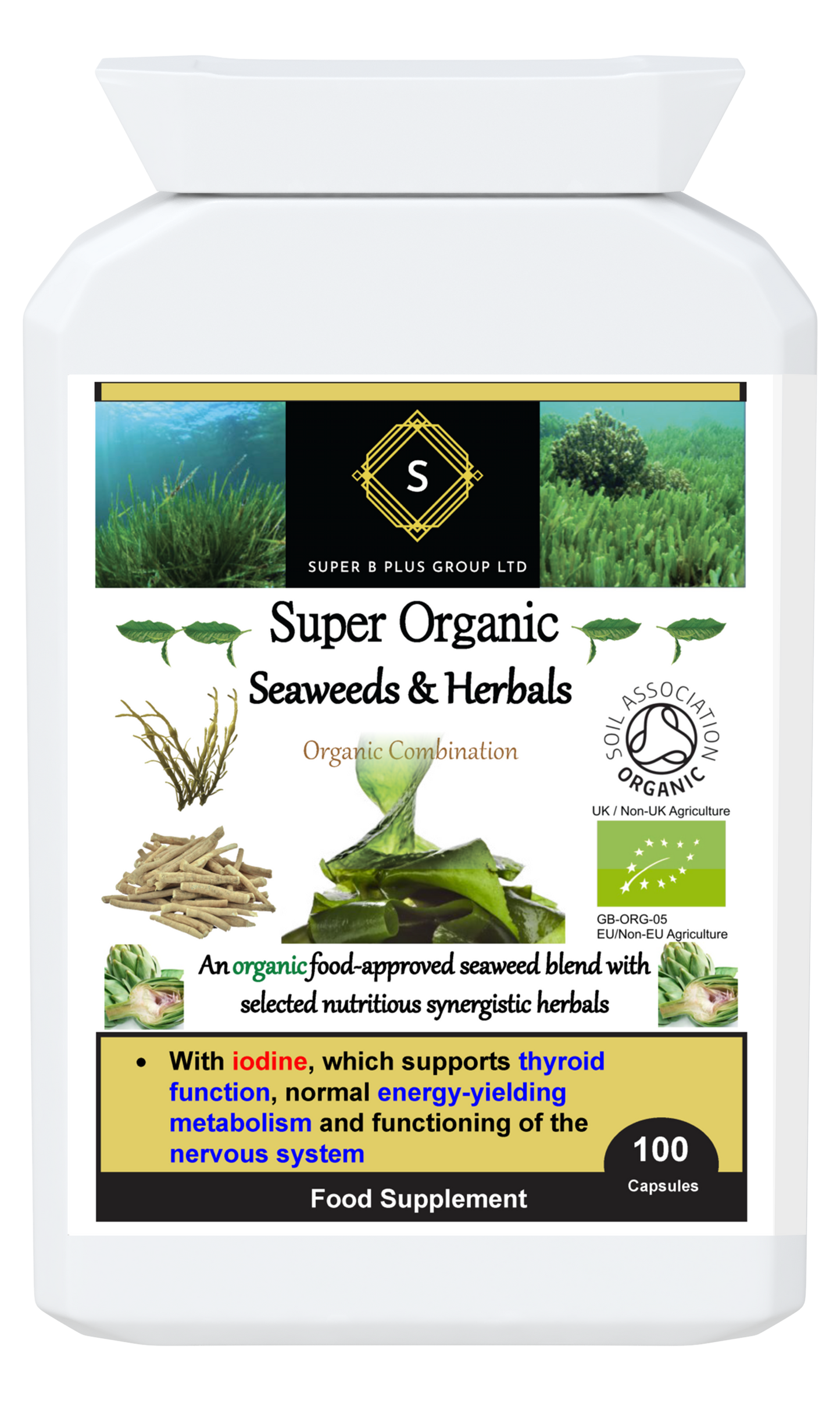 Super Organic Seaweeds & Herbals