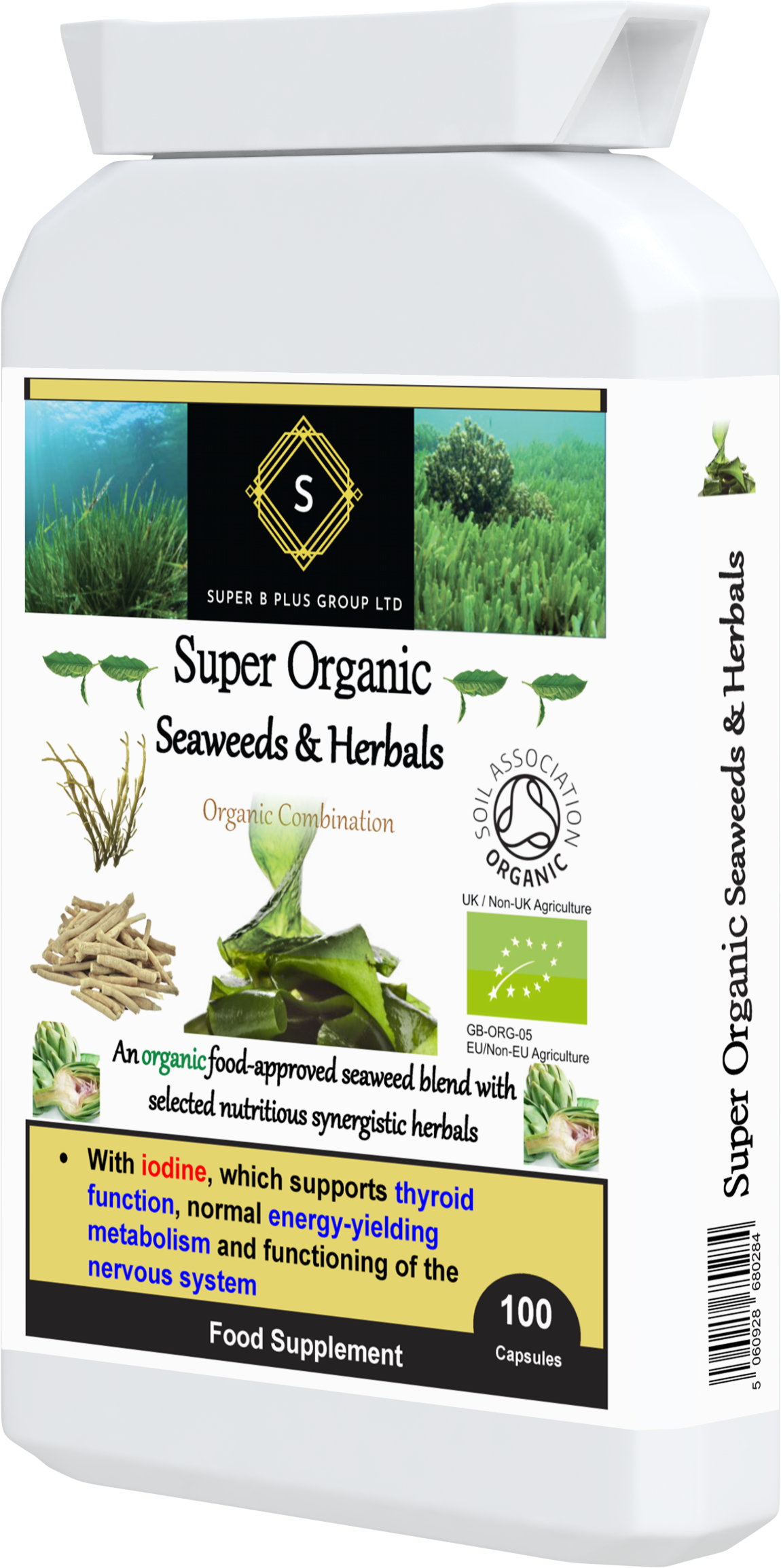 Super Organic Seaweeds & Herbals