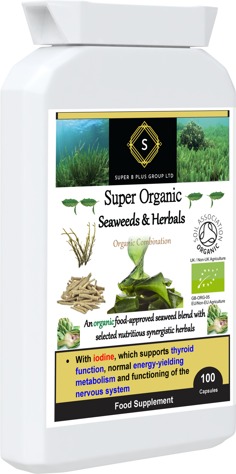 Super Organic Seaweeds & Herbals