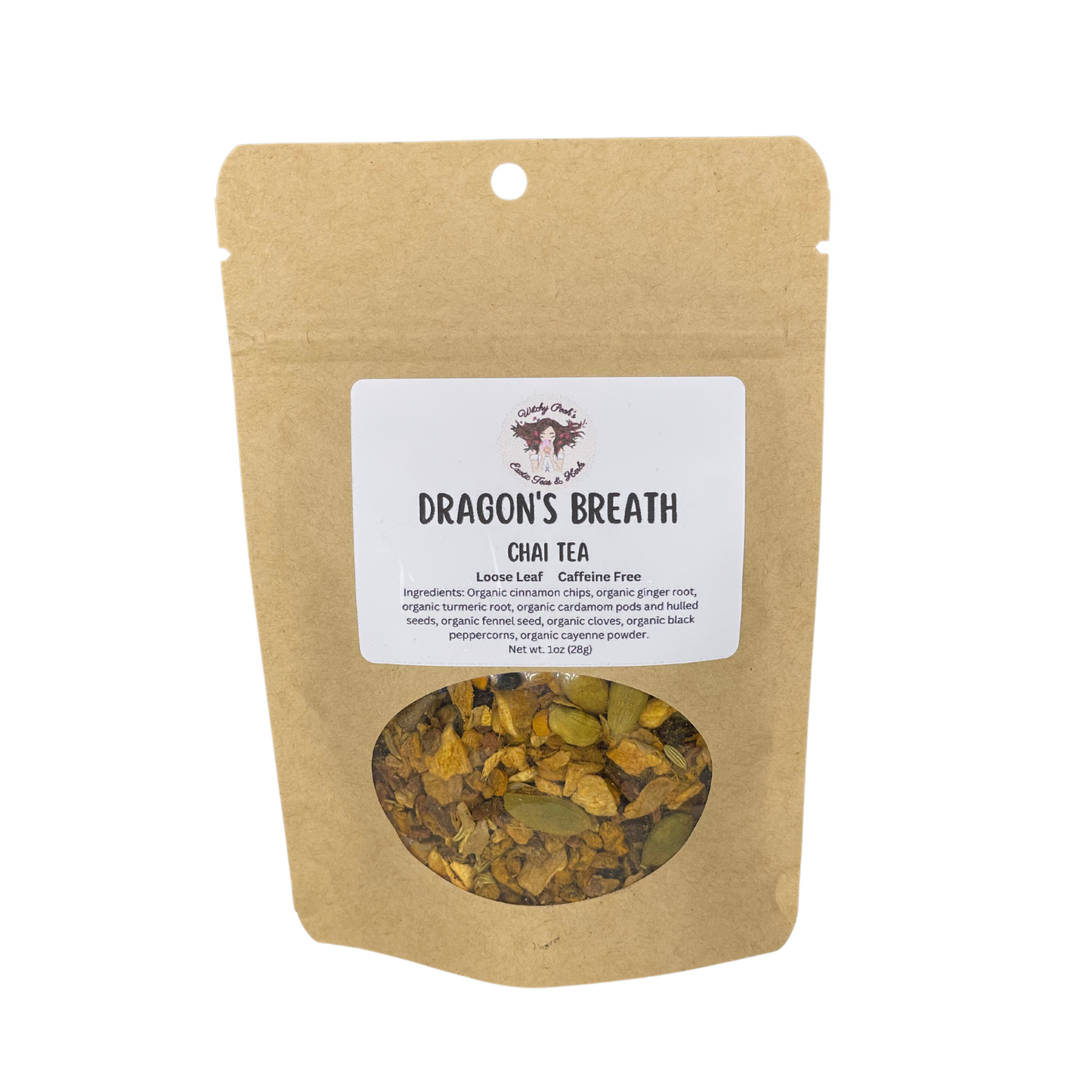 Dragon's Breath Tea, Chai Tea, Herbal Tea, Loose Leaf Tea, Caffeine Free Tea, Spicy Tea, Bloody Mary Mix-5