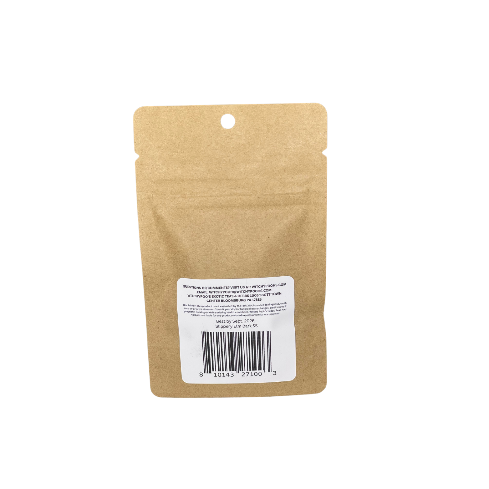 Slippery Elm Bark, Bark Dried, Bark Shredded, Dried Herbs, Food Grade Herbs, Herbs and Spices, Loose Leaf Herbs-4