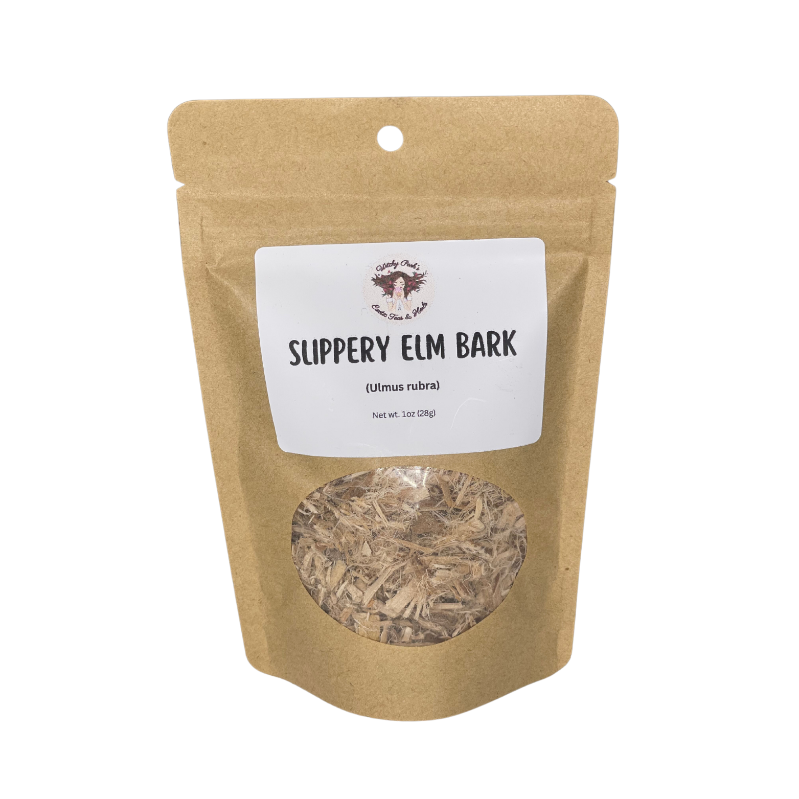 Slippery Elm Bark, Bark Dried, Bark Shredded, Dried Herbs, Food Grade Herbs, Herbs and Spices, Loose Leaf Herbs-0