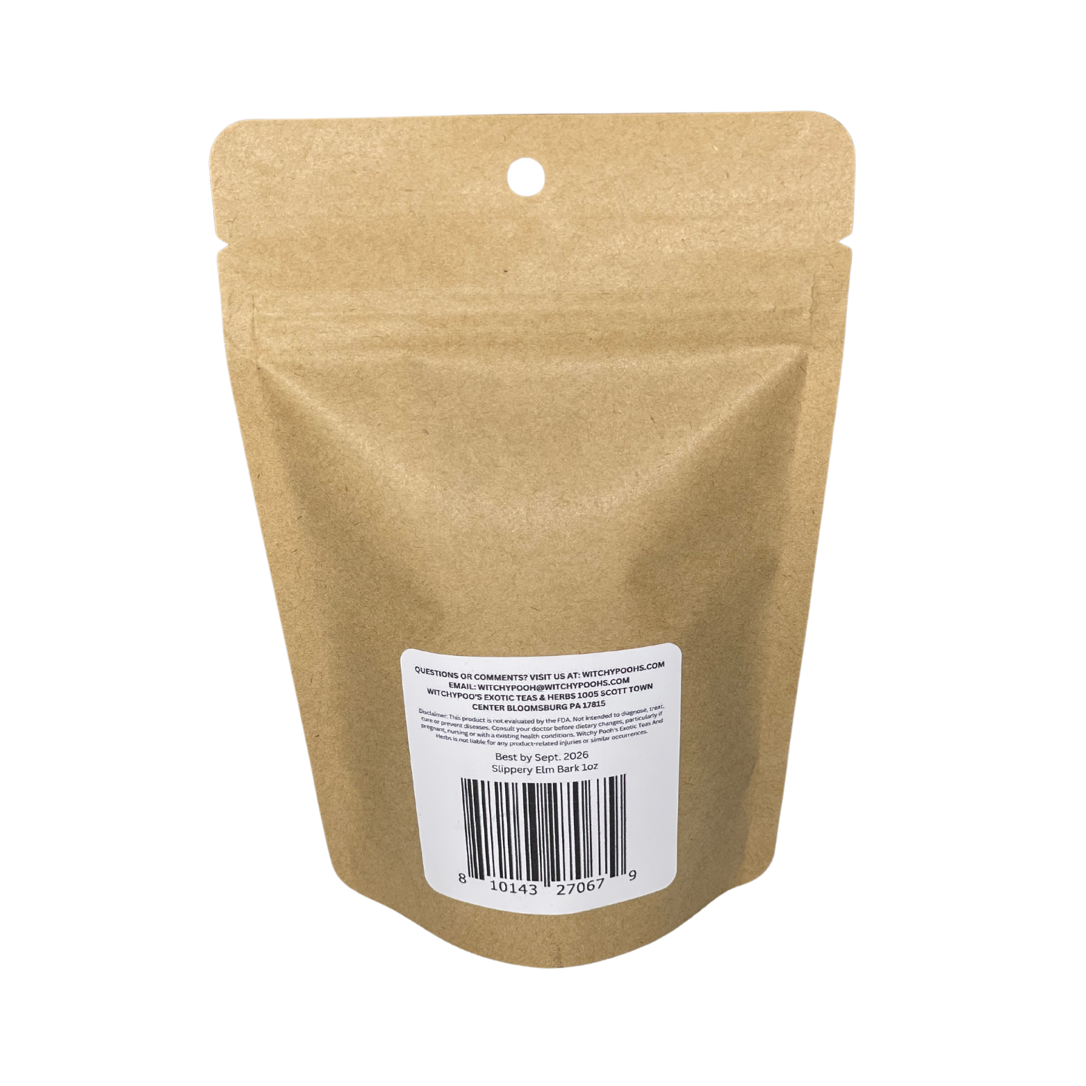 Slippery Elm Bark, Bark Dried, Bark Shredded, Dried Herbs, Food Grade Herbs, Herbs and Spices, Loose Leaf Herbs-1