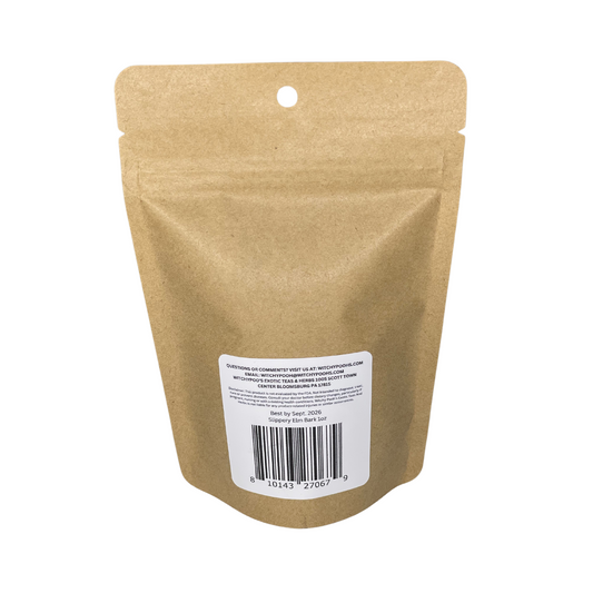 Slippery Elm Bark, Bark Dried, Bark Shredded, Dried Herbs, Food Grade Herbs, Herbs and Spices, Loose Leaf Herbs-1