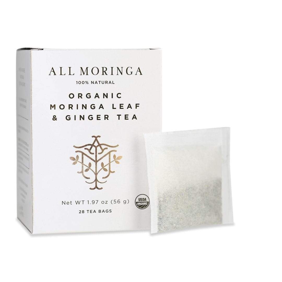 Premium Organic Moringa Leaf & Ginger Herbal Tea