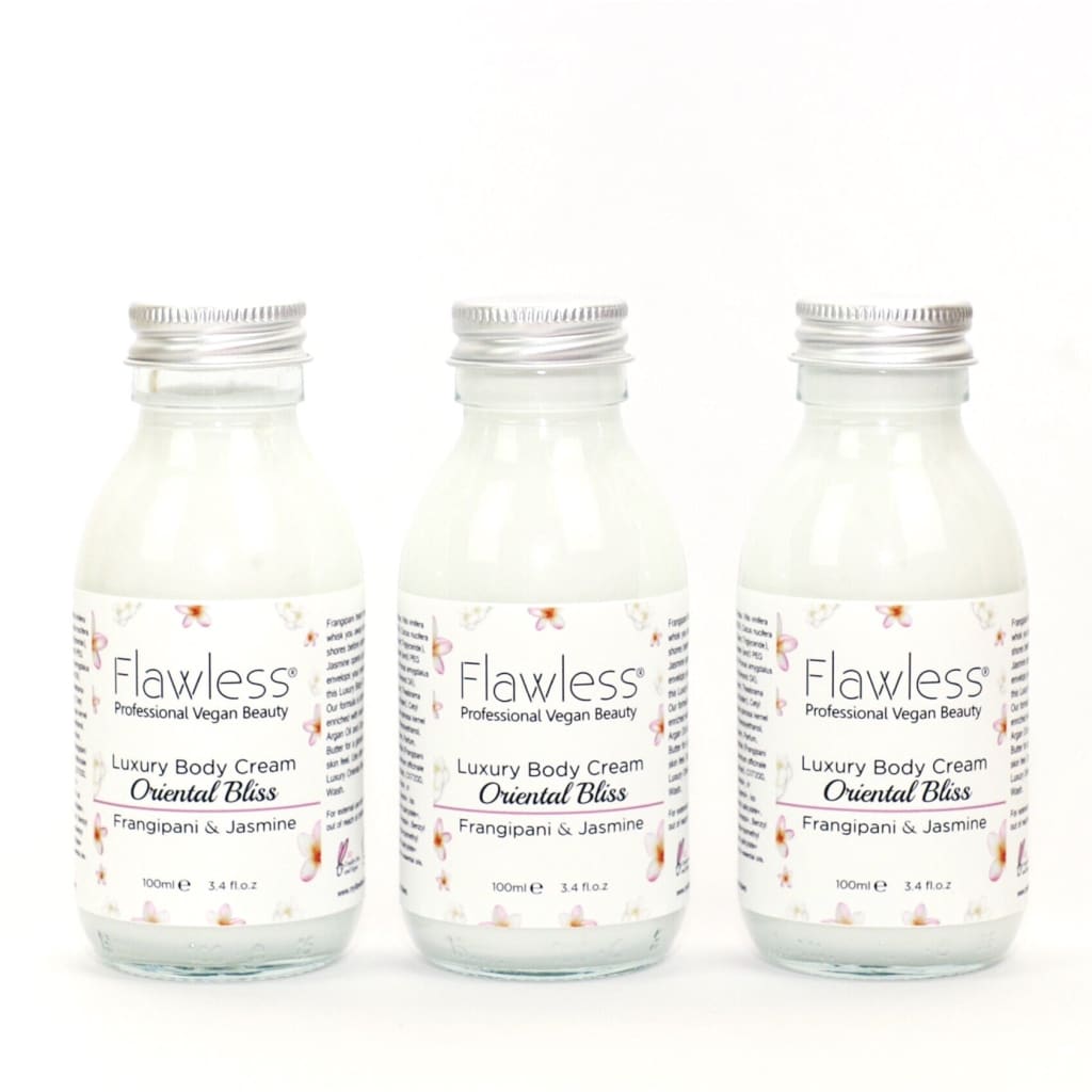 Flawless Oriental Bliss Nourishing Body Cream - Plastic Free, Vegan and Eco friendly