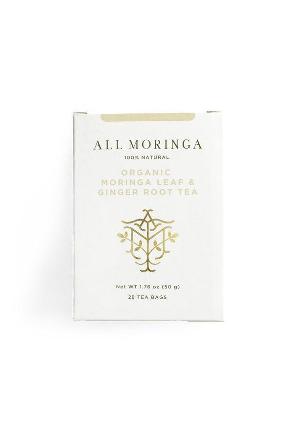 Premium Organic Moringa Leaf & Ginger Herbal Tea