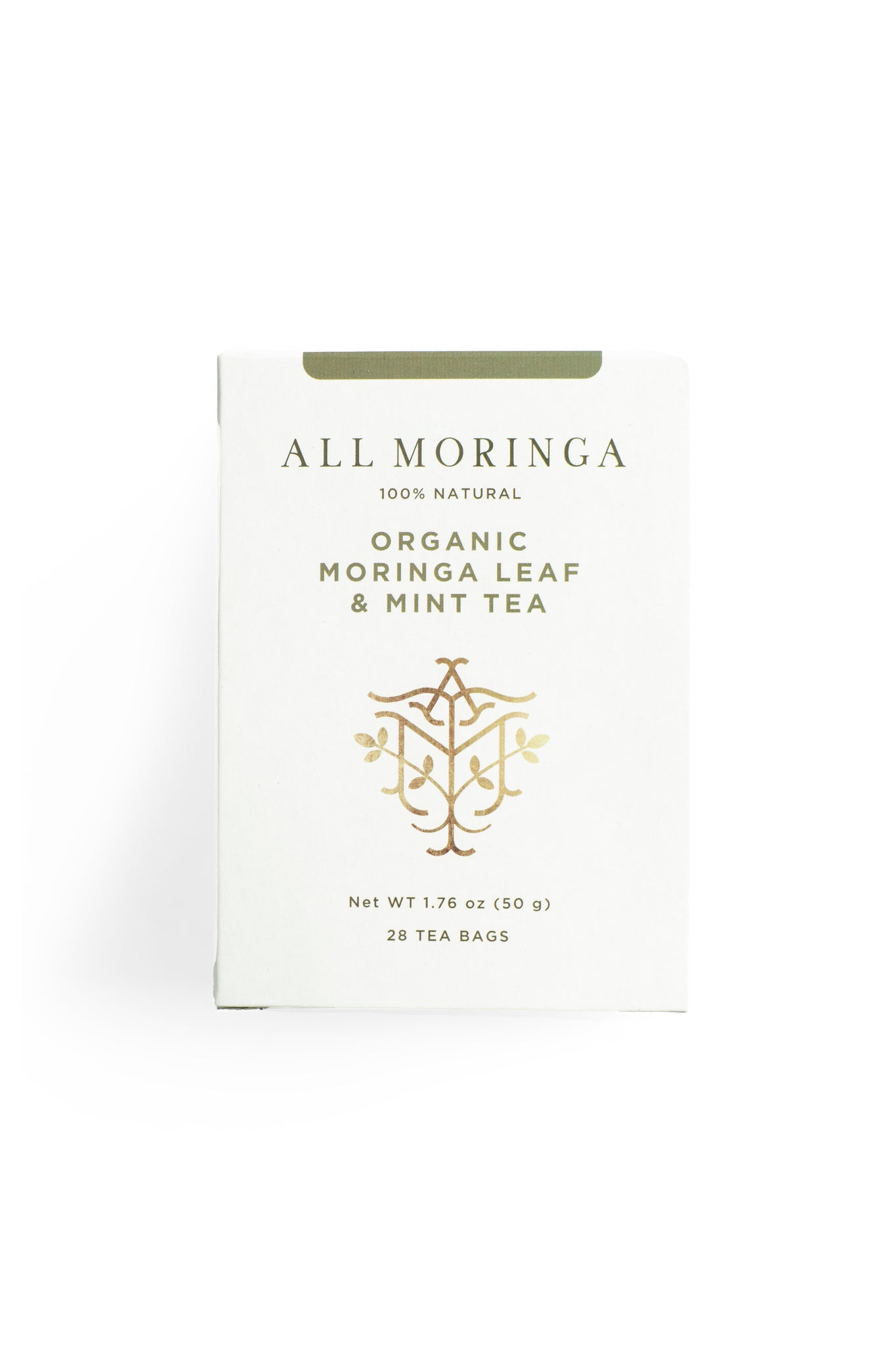 Premium Organic Moringa Leaf, Mint and Chamomile Herbal Tea