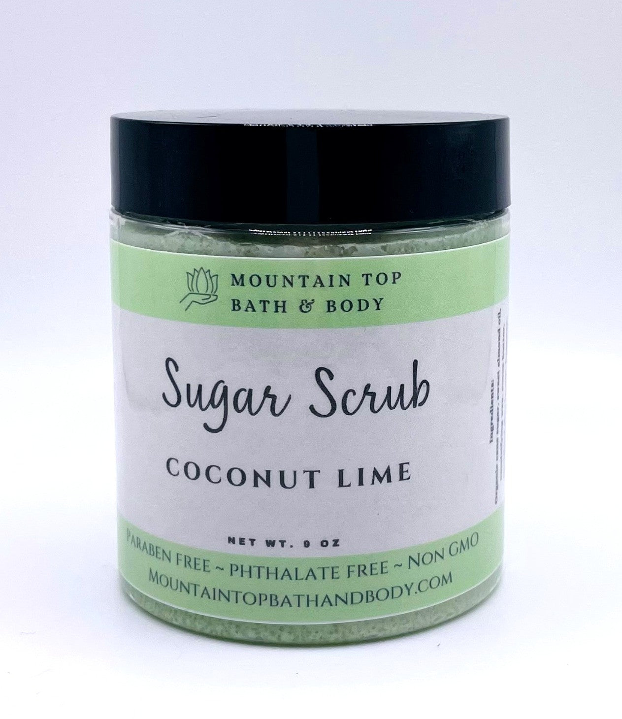 Coconut Lime Sugar Scrub