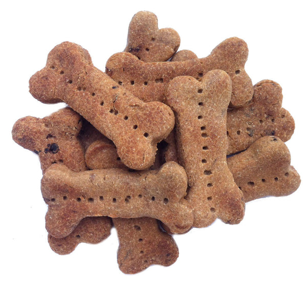 Gluten Free Wheat Free PB Carob Chip Dog Biscuits