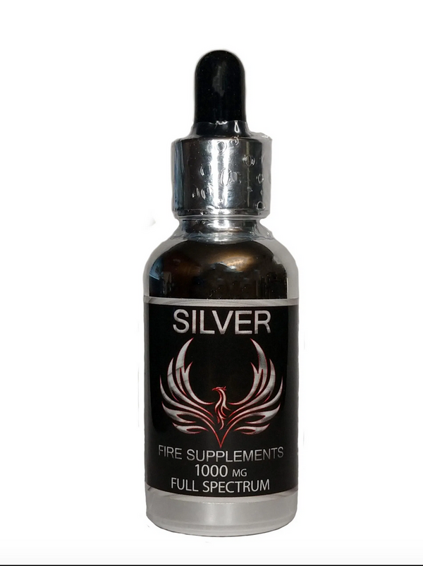 Silver: Hemp Extract Tincture