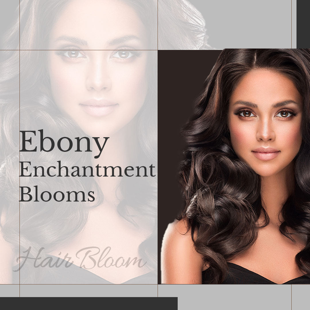 Hair Bloom Natural Jet Black Hair Color- Indigo Powder w/ Mixed Himalayan Herbs Hair Color Powder-5