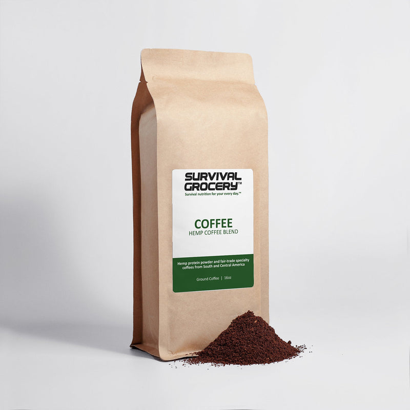 Organic Hemp Coffee Blend - Medium Roast 16oz-2