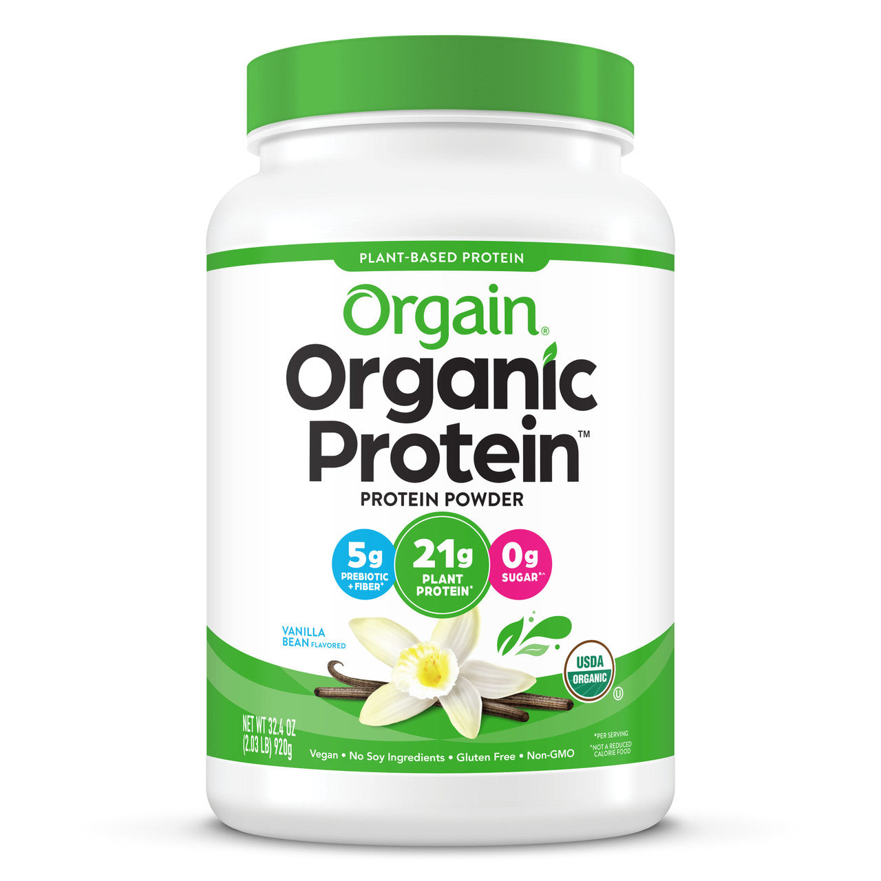 Orgain Sweet Vanilla Bean -0