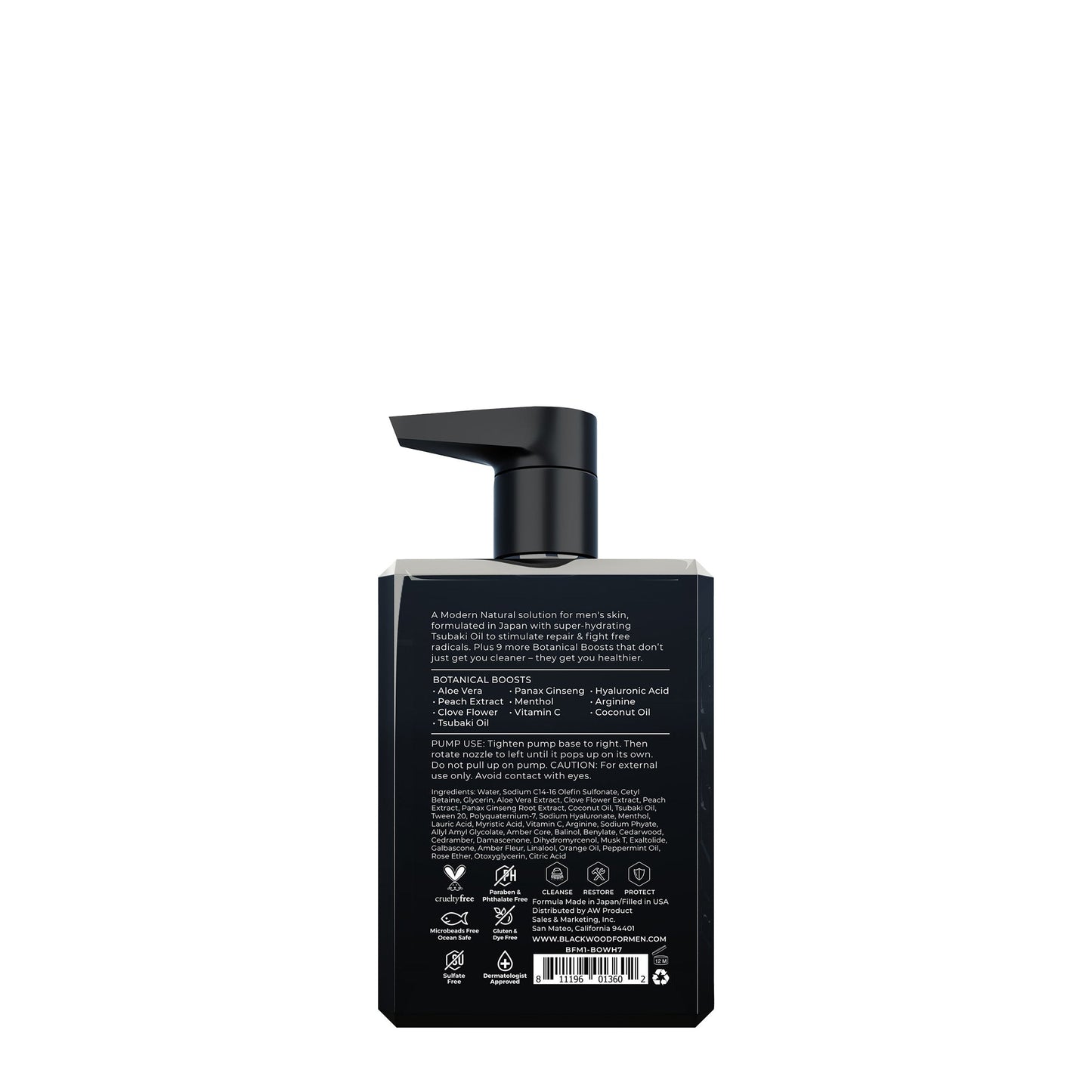 Blackwood for Men Pure Moisture Body Wash (New Formula)