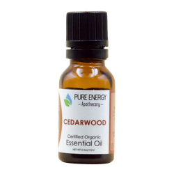 Essential Oil - Organic Cedarwood 0.5 oz