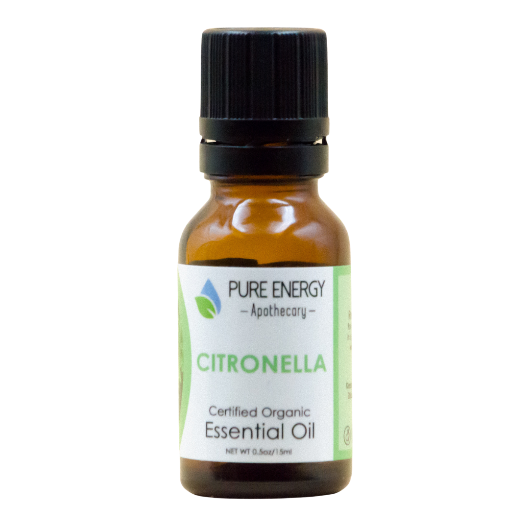 Essential Oil - Organic Citronella 0.5 oz