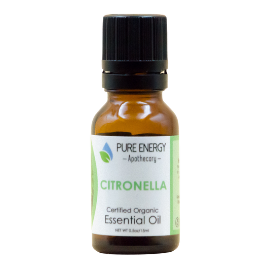 Essential Oil - Organic Citronella 0.5 oz