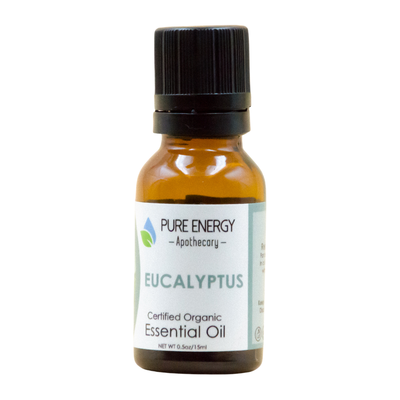 Essential Oil - Organic Eucalyptus 0.5 oz