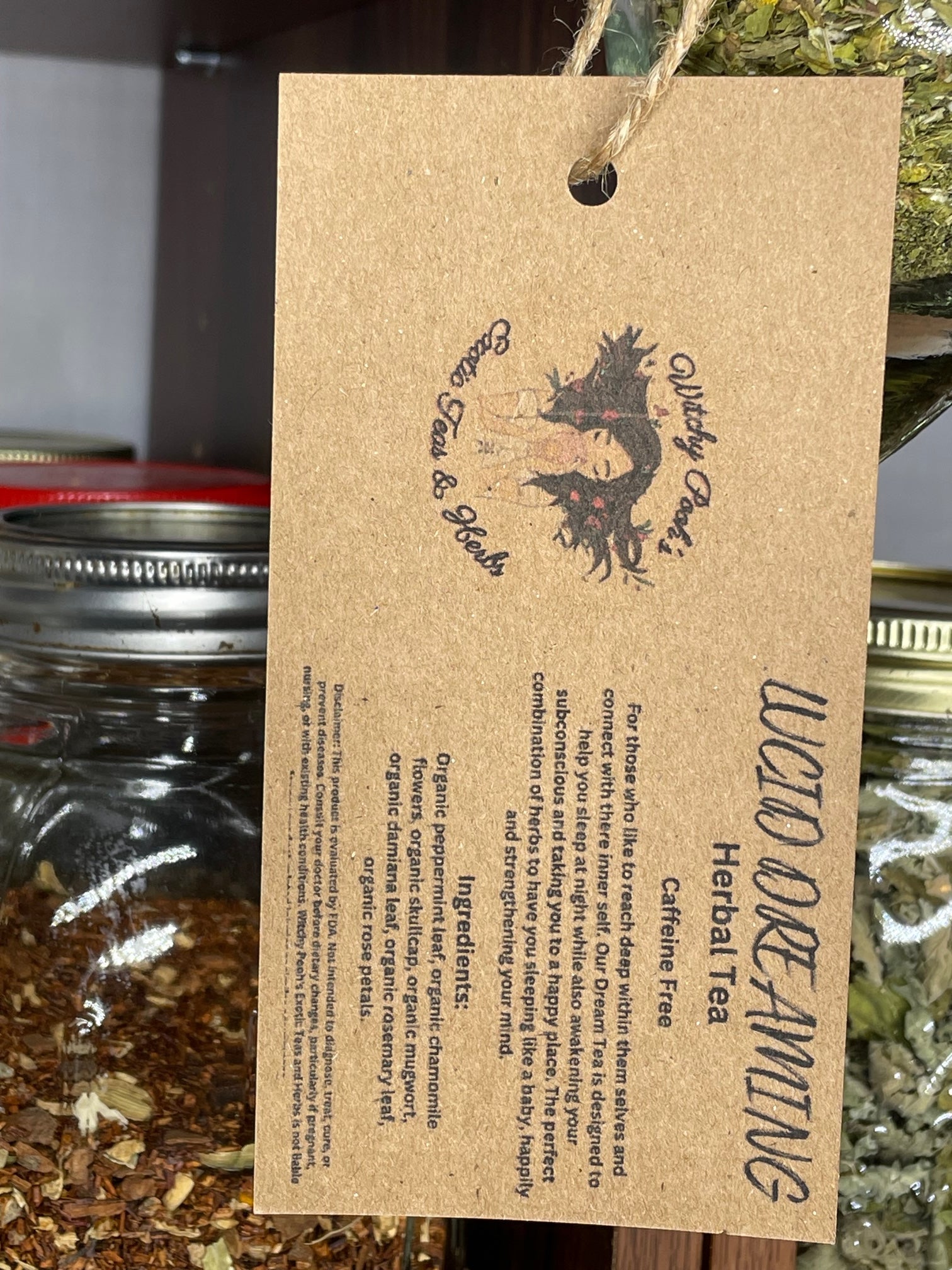 Lucid Dreaming Herbal Tea in Hanging Jars-4
