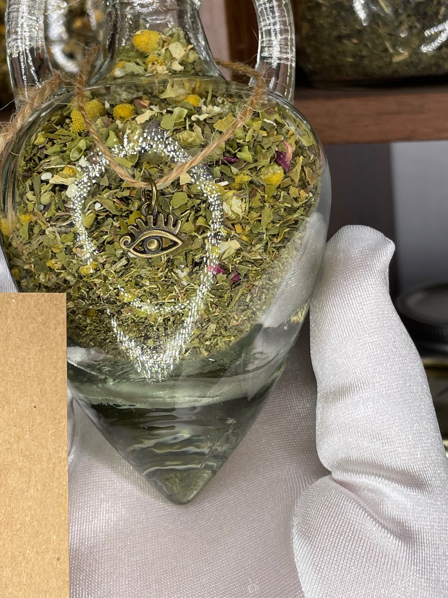 Lucid Dreaming Herbal Tea in Hanging Jars-2