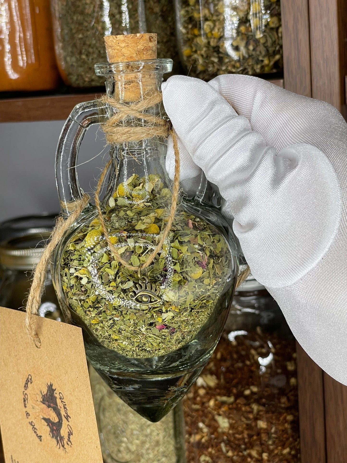 Lucid Dreaming Herbal Tea in Hanging Jars-7