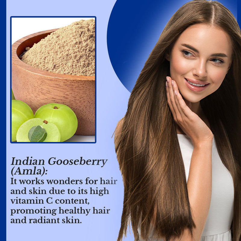 Hair Bliss- Natural Amla Gooseberry Herbal Hair & Skin Conditioning Powder-2