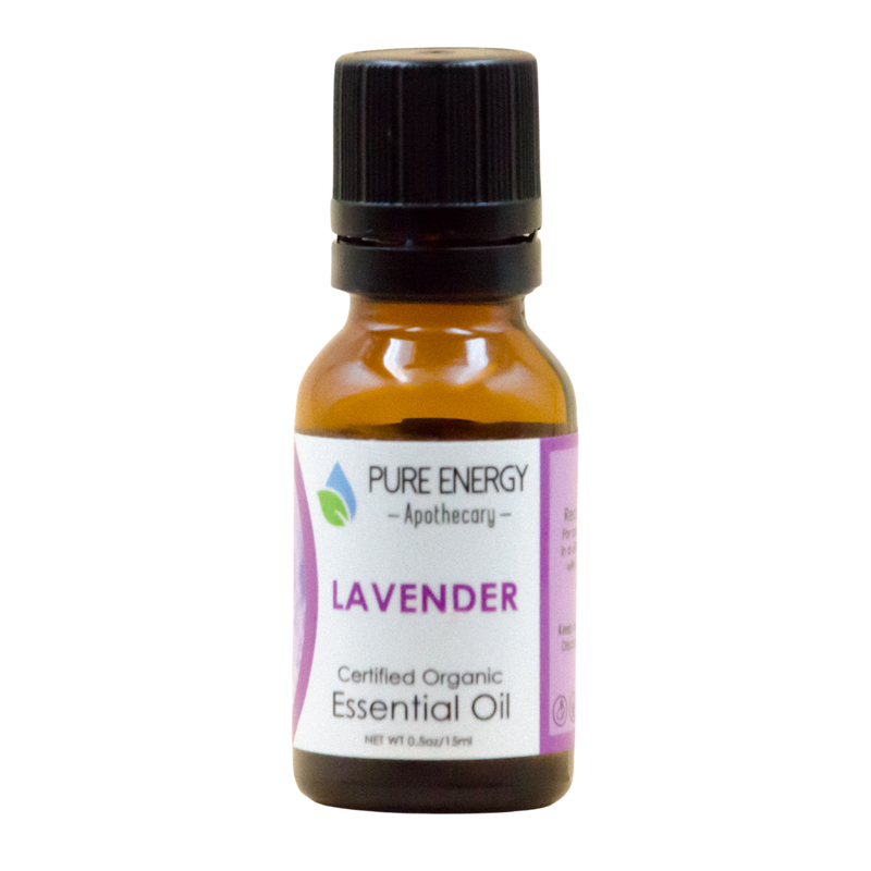 Essential Oil - Organic Lavender 0.5 oz