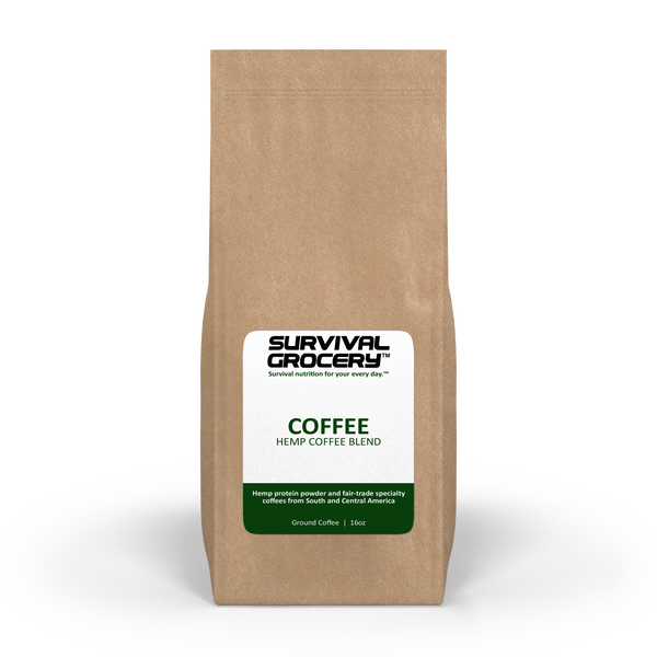 Organic Hemp Coffee Blend - Medium Roast 16oz-0