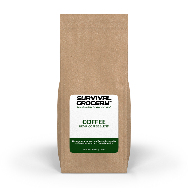 Organic Hemp Coffee Blend - Medium Roast 16oz-0