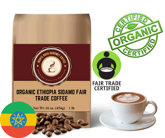 Organic Ethiopia Sidamo Fair Trade Coffee-0