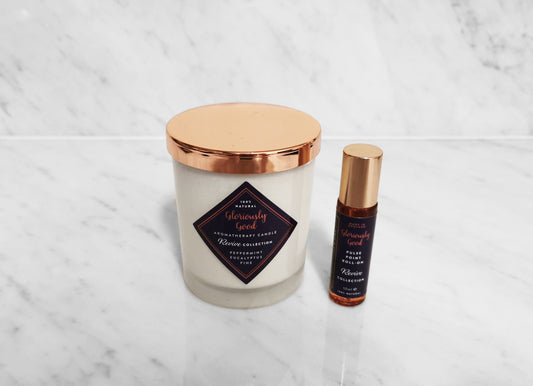 Uplifting Aromatherapy Gift Set with Organic Essential Oils