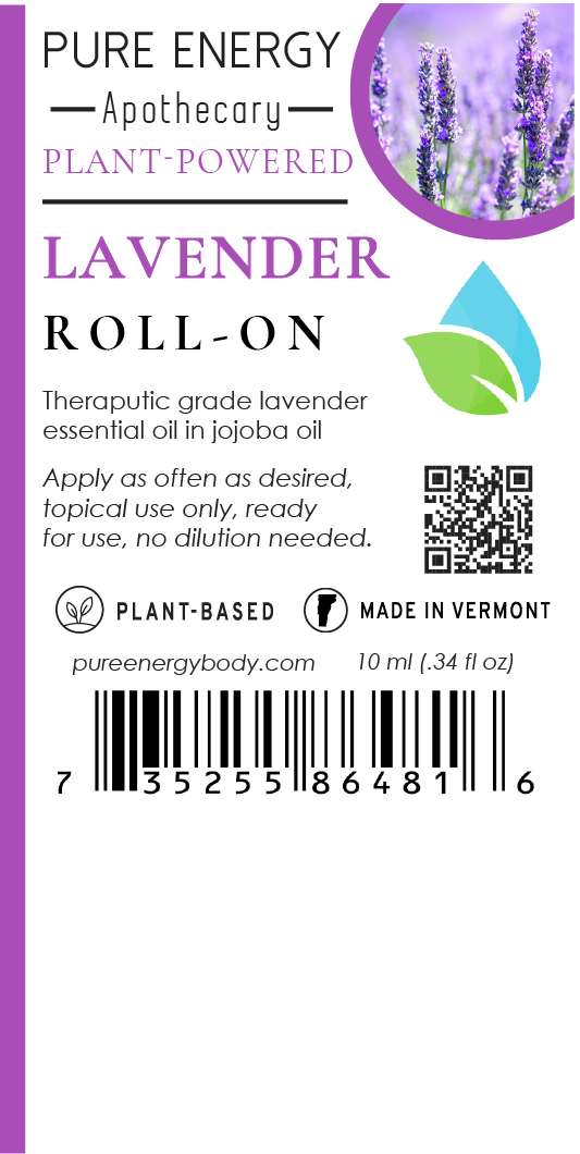 Aromatherapy Essential Oil Roll-On (Lavender)