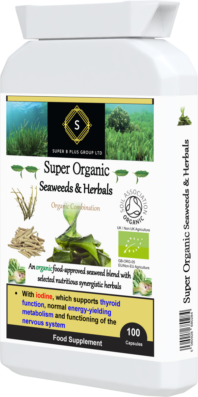 Super Organic Seaweeds & Herbals